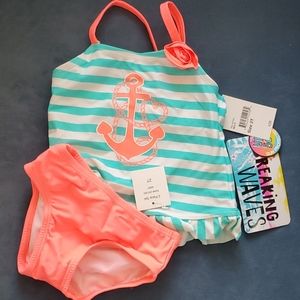 Toddler Two Piece Tankini Swimsuit